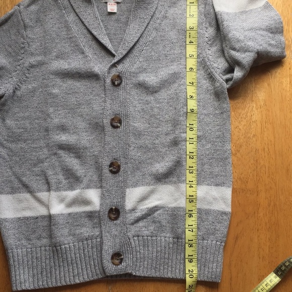 CAT & JACK BOYS CARDIGAN BUTTON DOWN M(8/10) - Picture 3 of 8